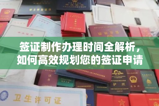 西青签证制作办理时间全解析，如何高效规划您的签证申请流程